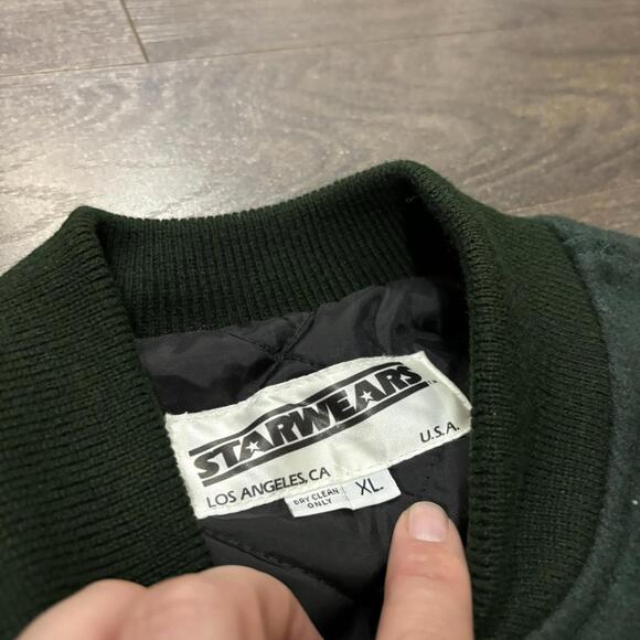 vintage the west wing varsity jacket XL 90s - Picture 8 of 8